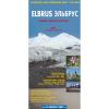 Elbrus climbing and trekking map 1:50,000