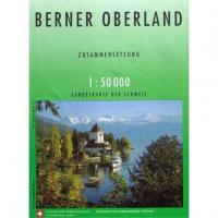 Swiss Map Bernese Oberland