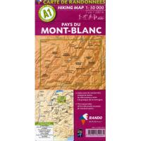 Pays du Mont Blanc 1:50000 map