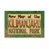 The Book Shop - Kilimanjaro National Park Map
