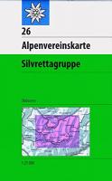 Austrian Maps Silvretta Group 26